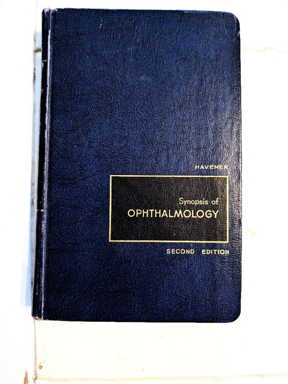 VTG 1963 Synopsis of Ophthalmology William Havener 2nd Ed HC Textbook Medical